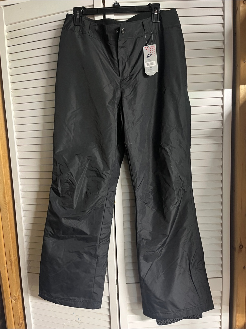 exertek Men's Black Insulated Snow Pants
